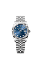 Datejust Ref. 126234 Diamond-set Bright Blue