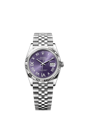 Datejust Ref. 126234 Diamond-set Aubergine