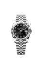 Datejust Ref. 126334 Diamond-set Bright Black