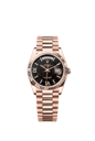 Day-Date Ref. 128235 Diamond-set Eisenkiesel