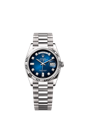 Day-Date Ref. 128239 Diamond-set Blue Ombré